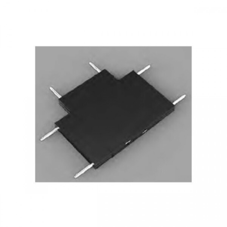 Corpuri led cu sina magnetica - Conector tip T, negru, pentru sina, Optonica 5485