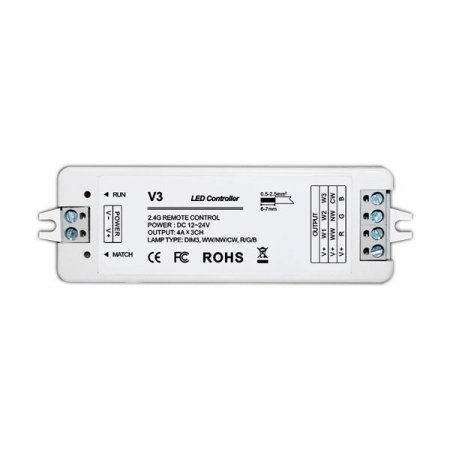 dimmere led si controllere - Controller led RGB, tensiune constanta V3, Optonica 6353