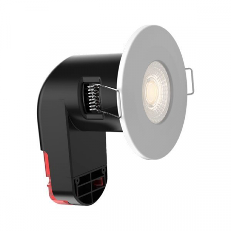 incastrate - Corp iluminat led, incastrat cu protectie la foc, 6W, alb cald, Optonica 5041