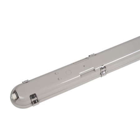 Corp iluminat led industrial, echipat cu tub led, si senzor miscare PIR, 60W, alb neutru, 1x150cm, Optonica 6667 [3]