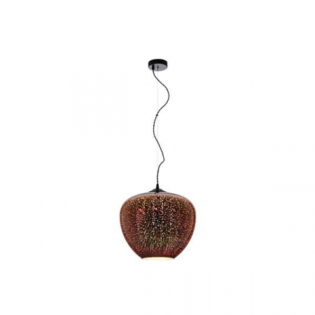 Corpuri led suspendate - Corp led 3D, in suspensie, D400, cupru, motiv artificii, Optonica 9026