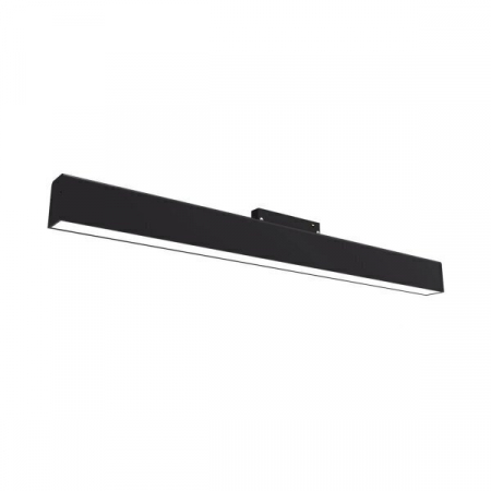 Corpuri led cu sina magnetica - Proiector led pe sina magnetica dimabil, M35, tip liniar, 20W, negru, 48Vdc, Optonica 5278