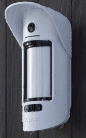 Sisteme alarma Ajax - Detector wireless PIR de exterior cu camera video ascunsa MotionCam Outdoor Ajax