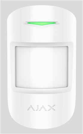 Detector wireless prezenta dubla tehnologie PIR+MW Ajax MotionProtect Plus [1]
