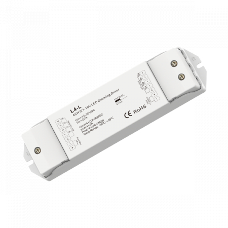 dimmere led si controllere - Dimmer led 12-36Vdc, 4 canale x 5A, pentru spatii false, Optonica 6369