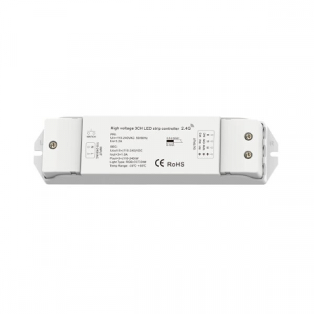 dimmere led si controllere - Dimmer led 3 canale de tensiune inalte 110-240Vdc, 1A/canal, Optonica 6397