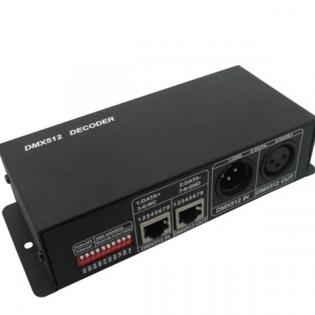 dimmere led si controllere - Dimmer led, cu control DMX, 144W, Optonica 6308