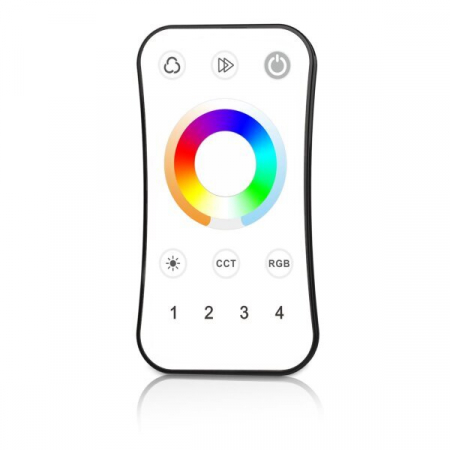 dimmere led si controllere - Dimmer led radio, 4 canale, RGB+CCT, tensiune constanta, Optonica 6381