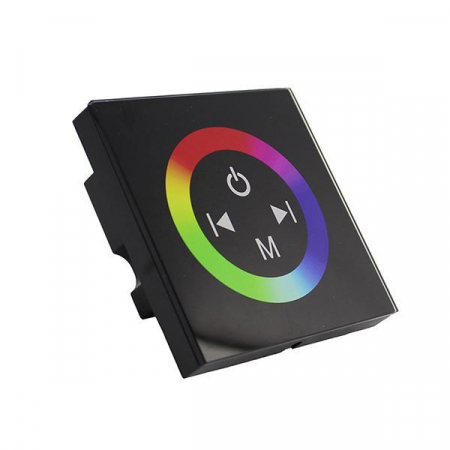 dimmere led si controllere - Dimmer led RGB de perete aplicat, Optonica 6317