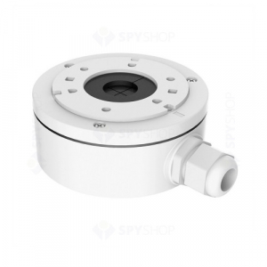 Supraveghere video - Doza de conexiuni din aluminiu, Alb, Hikivison DS-1280ZJ-XS