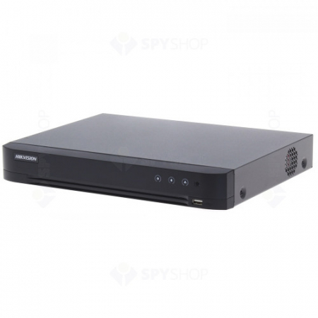 DVR 8 canale 4MP, Turbo HD, audio via coaxial, Hikvision DS-7208HQHI-K1(S) [0]