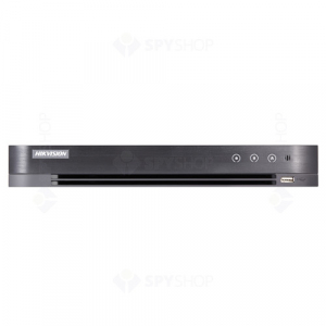 DVR Inregistrator analogic - DVR TVI Turbo HD Hikvision PoC DS-7208HUHI-K2/P, 8 canale, 5 MP
