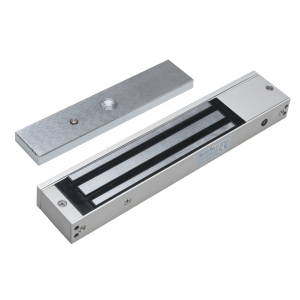 Control acces si pontaj - Electromagnet aplicabil SM-280LEDA, de 280 kg forta cu led si monitorizare