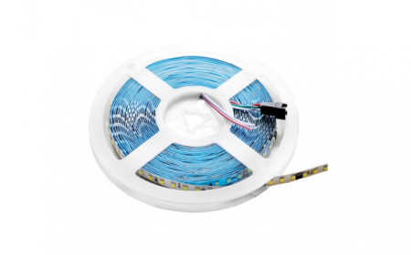 Kit banda led 5M 2835 rola 126 smd/m IP65 + sursa alimentare 12V + Telecomanda, Optonica 4417