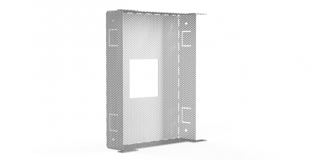 Smart home cablat - Kit de aluminiu de montare încastrată pentru panouri tactile AURUS TDS90031