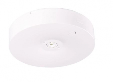 Iluminat led - Lampa antipanica, aparenta, 1h, 6W, mentinut, test manual, lentile spatii deschise, Intelight 91978