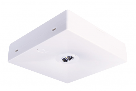 centrala de baterii - Lampa antipanica pentru centrala baterii, aparenta, 2.5W, test prin centrala de baterii, lentile coridor, Intelight 92939