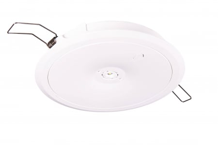 Lampa antipanica pentru centrala baterii, aparenta, 3W, test prin centrala de baterii,lentile coridor, Intelight 91620 [5]