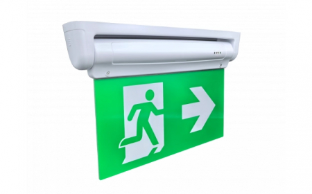 de siguranta - Lampa emergenta EXIT, aplicata, 3 ore, 3W, IP30, Optonica 7224