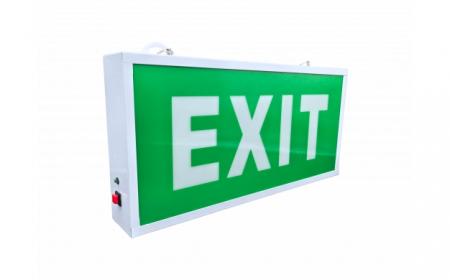 de siguranta - Lampa emergenta EXIT, suspendata, 3 ore, 3W, IP30, Optonica 7222