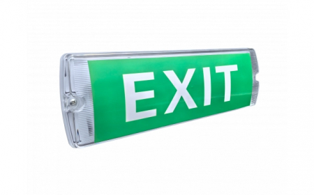 de siguranta - Lampa emergenta EXIT, suspendata, 3 ore, 5W, IP30, Optonica 7225