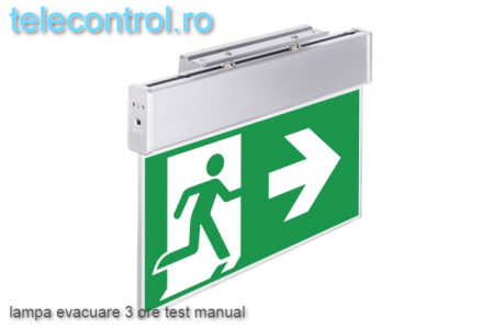 EOL Lampa evacuare aplicata, IP20, 3h, mentinut, test manual, 3.6W, Intelight 99993 [2]
