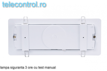 EOL Lampa siguranta aplicata, IP65, 3h, mentinut, test manual, 7W,  Intelight 98305 [3]