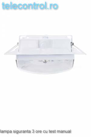 EOL Lampa siguranta aplicata, IP65, 3h, mentinut, test manual, 7W,  Intelight 98305 [2]