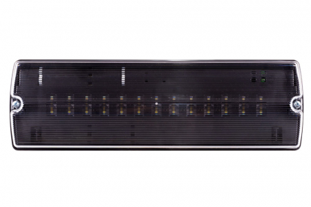 Lampa exit IP65, test prin centrala de baterii, 3W, 5000K, Intelight 89695 [1]