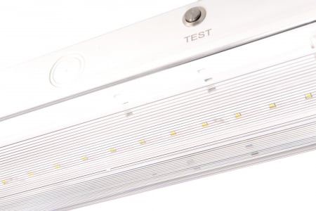 Lampa exit ORION LED II 100, functionare mentinut, 17W, cu autonomie minima de 3h de la caderea tensiunii de retea, cu test automat, rezistenta de incalzire,  Intelight 91455 [3]