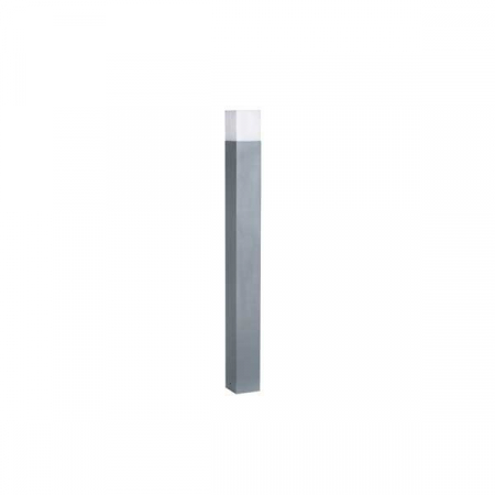 Lampi led gradina - Lampa led de gazon, corp aluminiu, 80cm, culoare gri inchis, Optonica 9315