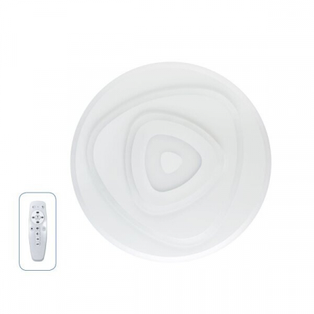 Iluminat led - Lampa LED de tavan, 36x2W, cu telecomanda, corp alb, Optonica 2931