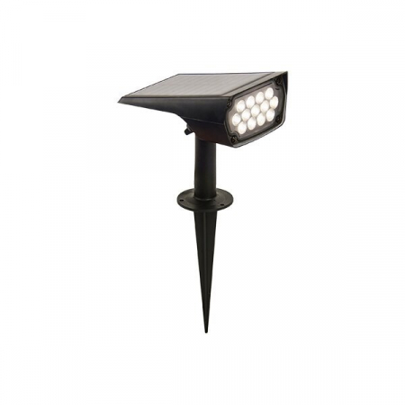 Lampi led gradina - Lampa led solara de gradina, tip tepusa, 3.7V, 1.8Ah, Optonica 9353