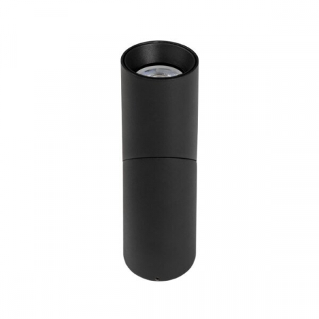 corpuri iluminat cu GU10 (fara bec) - Lampa Spotlight orientabila 90grade, aluminiu, corp negru, Optonica 2028