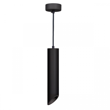 Corpuri led suspendate (fara bec) - Lampa suspendata, corp negru, cu interior negru, GU10, soclu MR16, Optonica 9051
