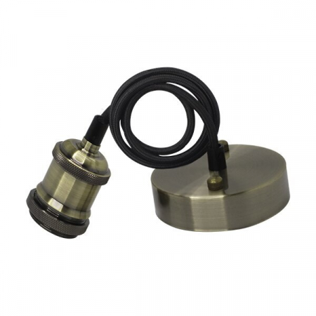 Corpuri led suspendate - Lampa suspendata vintage, fara bec, Optonica 9047