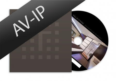 audio video AV - Licență software AV AudioVideo IP, Teletask TDS15240