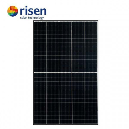 panouri fotovoltaice - Panou fotovoltaic monocristalin 445Wp, PERC, cadru neagru, Risen 9408