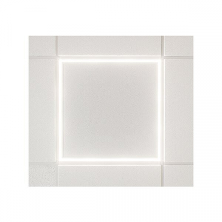 Panou led cu rama perimetrala luminoasa, aparent, 60x60, alb neutru, Optonica 2747 [1]