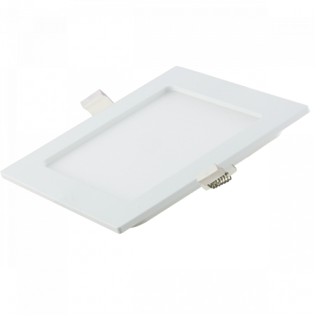 panouri led - Panou led incastrat, patrat, cu reglaj de alb 3000K-6000K, 6W, 3 ani garantie, Optonica 2594