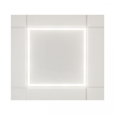 panouri led - Panou led tip rama 60x60, iluminat perimetral, 45W, alb rece, Optonica 2781