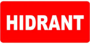 accesorii si pictograme - EOL Pictograma hidrant TEXT, familia Orion 300x100mm, 20m, Intelight 40000H1