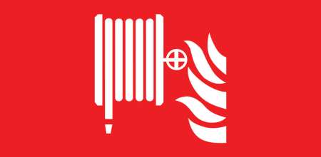 accesorii si pictograme - Pictograma VELLA/DIRECTO VD7 evacuare Hidrant, 250x125mm, 25m, Intelight 85207