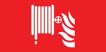 accesorii si pictograme - Pictograma VELLA/DIRECTO VD7 evacuare Hidrant, 250x125mm, 25m, Intelight 87840