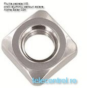 sisteme montaj fotovoltaice - Piulita patrata M8 profil aluminiu panouri solare Alpha Solar 034