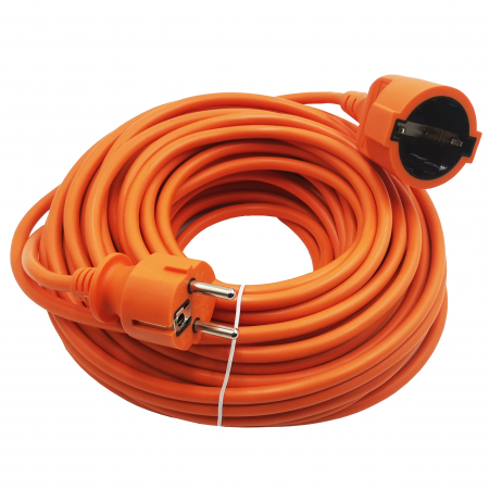 Instalatii electrice - Prelungitor electric cu 1 priza cu impamantare 10/20m