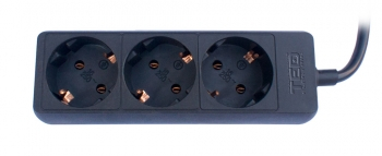 Instalatii electrice - Prelungitor electric cu 3 prize cu impamantare