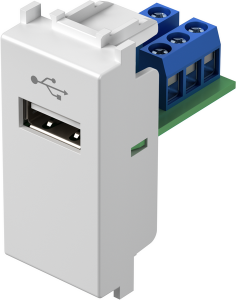 Aparataj ultraterminal modular - Priza USB de 1 modul KM51PW