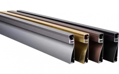 profile led - Profil aluminiu banda led 2m pentru podea, Corp gri, Optonica 15117