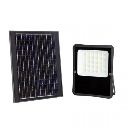 proiectoare led de exterior - Proiector led de exterior, cu panou fotovoltaic, 6V/25W, Optonica 5433